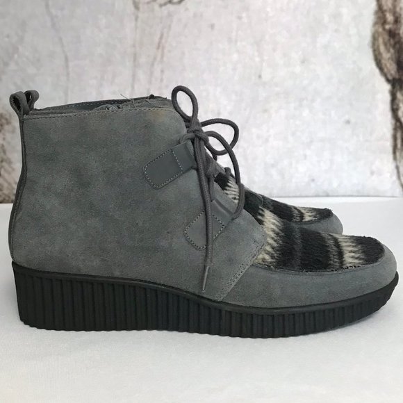 Aerosoles gray ankle boot bootie NEW never worn 9 - Picture 5 of 8